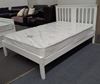 Picture of Grace Queen Bed Solid Hardwood White Malaysian Made