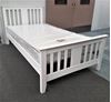 Picture of Holly  King Single Bed Solid Hardwood White Malaysian Made