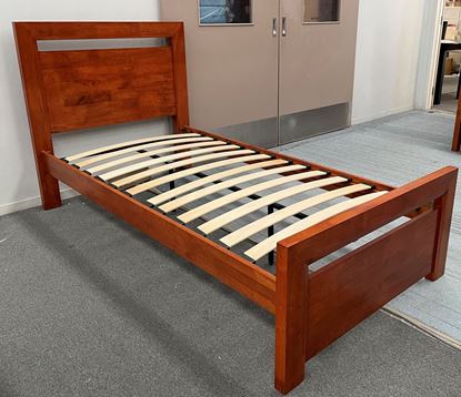 Picture of Beverly Single Bed Solid Hardwood Oak Malaysian Made