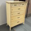 Picture of Victoria Tallboy 6 Drawer Fully Assembled Gold Wash Malaysian Made