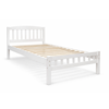 Picture of Miki Solid Hardwood King Single Bed – White Finish | Made in Malaysia
