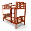 Picture of Miki High Solid Hardwood Single Bunk Bed – Antique Oak