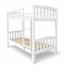 Picture of Miki High Solid Hardwood Single Bunk Bed – White