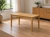 Picture of Alba Wooden Dining Table 1200x750mm – Beech Colour, 20mm Slab-Style Top, 4 Seats