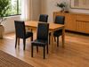 Picture of Alba Wooden Dining Table 1200x750mm – Beech Colour, 20mm Slab-Style Top, 4 Seats