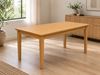 Picture of Alba Wooden Dining Table 1500x900mm – Beech Colour, 20mm Slab-Style Top, 4–6 Seats