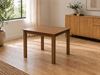 Picture of Alba Wooden Dining Table 900x900mm Walnut Colour – 2–4 Seats