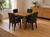 Picture of Alba Wooden Dining Table 900x900mm Walnut Colour – 2–4 Seats