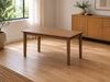 Picture of Alba Wooden Dining Table 1200x750mm – Walnut Colour, 20mm Slab-Style Top, 4 Seats