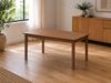 Picture of Alba Wooden Dining Table 1200x750mm – Walnut Colour, 20mm Slab-Style Top, 4 Seats