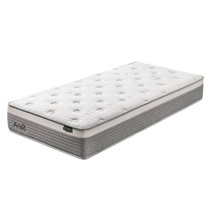 Picture of Anda Single Mattress – 5 Zone Pocket Spring Pillow Top, Cool Gel Foam & Encased Edge Support
