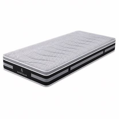 Picture of Enzo Single Mattress – Pocket Spring Pillow Top with Latex Comfort Layer & Edge Support