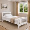 Picture of Cooper Solid Hardwood Single Bed – White