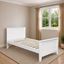 Picture of Emilia Solid Hardwood Single Bed – White