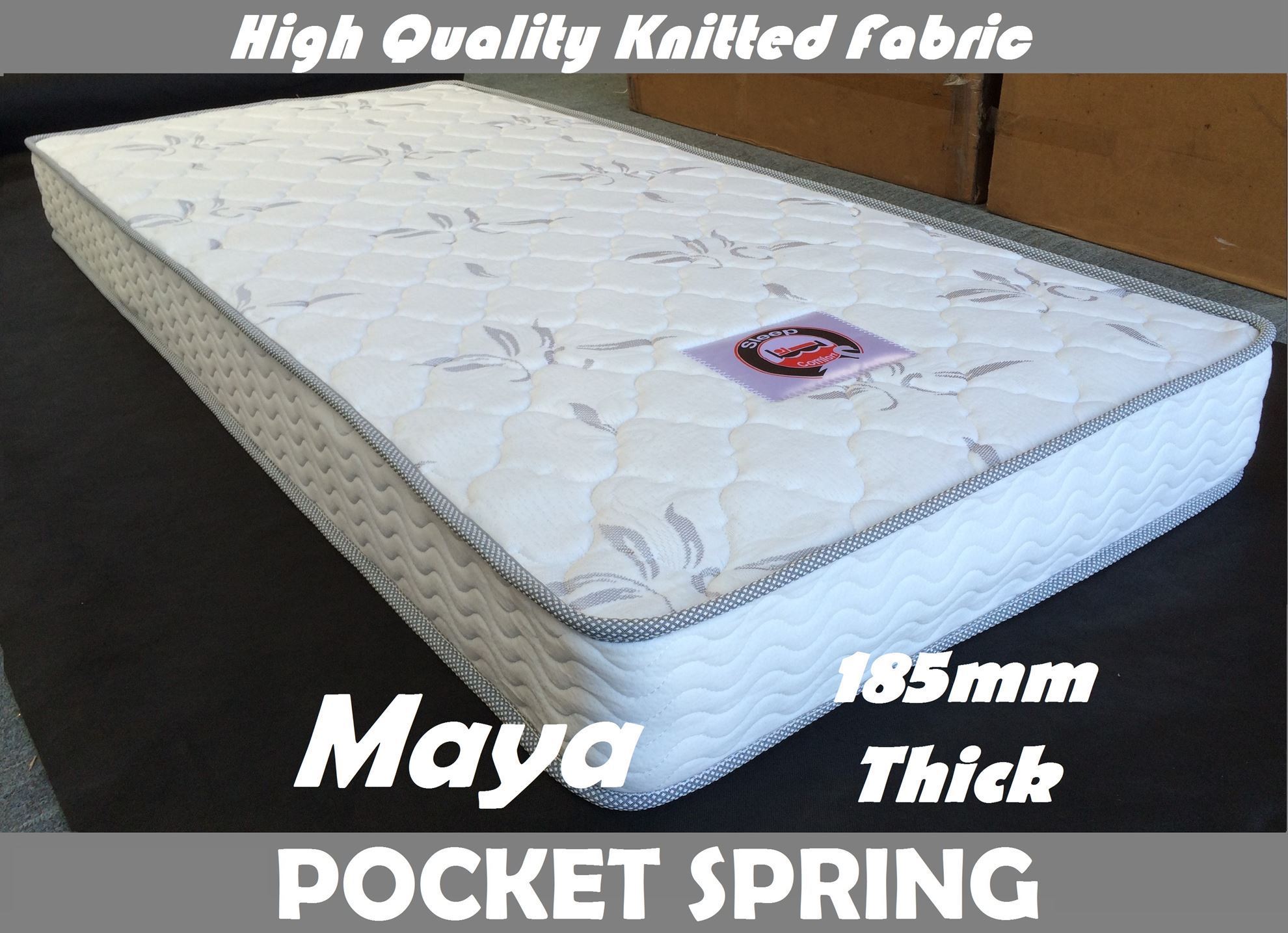 double mattress pocket spring