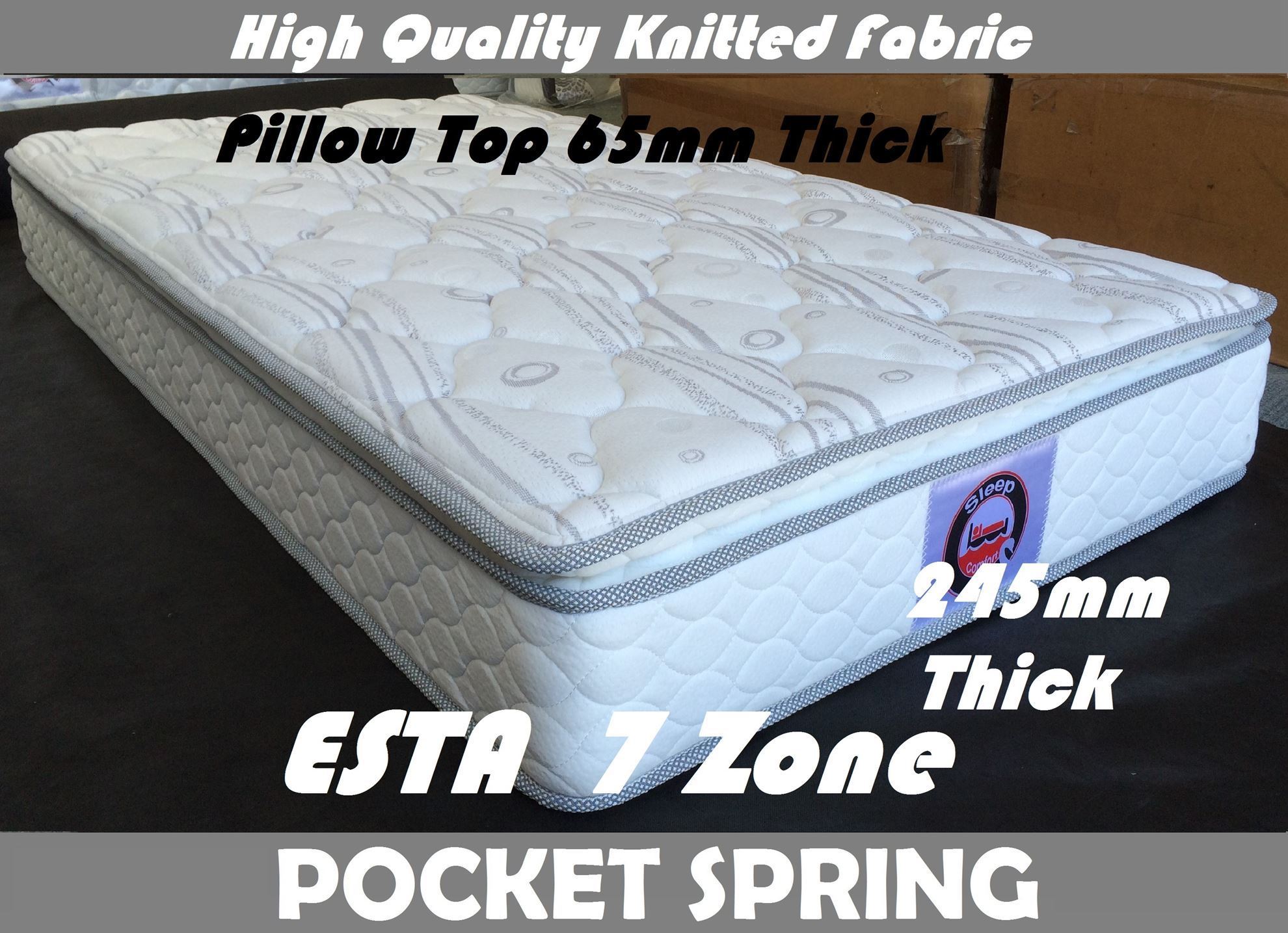 king single pillow top
