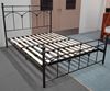 Picture of Jane Queen Bed Solid Construction Metal Platinum Colour Malaysian Made