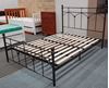 Picture of Jane Queen Bed Solid Construction Metal Platinum Colour Malaysian Made