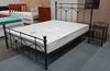 Picture of Jane Queen Bed Solid Construction Metal Platinum Colour Malaysian Made