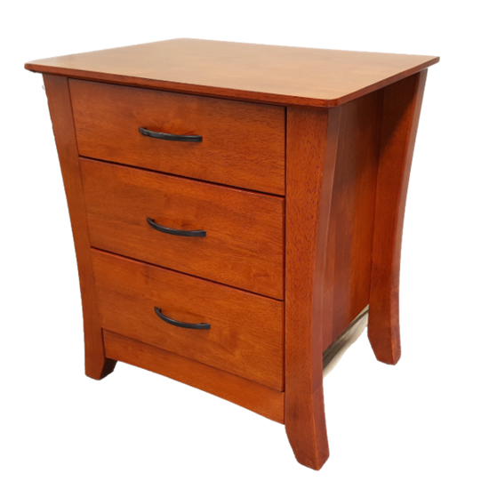 Choose from contactless same day delivery, drive up and more. kia bedside table 3 drawer fully assembled curvaceous shape sides oak malaysian