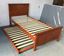 Picture of Eddie Single Bed with Trundle Solid Hardwood Oak Malaysian