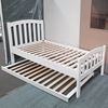 Picture of Blake Single Bed Adjustable Base Height White Malaysian Made