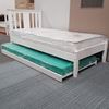 Picture of Grace King Single Bed Solid Hardwood White Malaysian Made