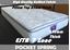 Picture of Esta Super King Mattress Pocket Spring Thick Pillow Top 7 Zones with Surrounding Edge Structure