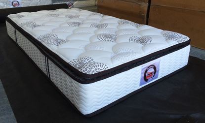 Picture of Zeta King Mattress Pocket Spring Memory Foam Thick Pillow Top Surrounding Edge Structure