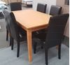 Picture of Alba Dining Table Wooden Slab 900X1500mm Beech Malaysian Made (Table only)