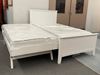 Picture of Eddie King Single Bed Solid Hardwood White Malaysian Made