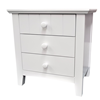 Picture of IVY Tallboy with Two Bedside Table Fully Assembled White Malaysian (110kg Weight)