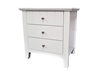 Picture of IVY Tallboy with Two Bedside Table Fully Assembled White Malaysian (110kg Weight)