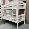 Picture of Miki Solid Hardwood Bunk Bed – Single (White) | Premium & Durable Design