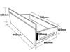 Picture of Miki Solid Hardwood Bunk Bed with Drawers – Double Single (Oak) | Premium & Durable Design