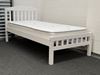 Picture of Miki Solid Hardwood Single Bed – White Finish Durable & Stylish