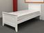 Picture of Emilia Solid Hardwood Single Bed with Mattress– White Timeless Design | Made in Malaysia