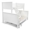 Picture of Emily Solid Hardwood Single over Double Bunk Bed - White Built to Higher Standards