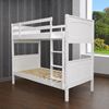 Picture of Emilia Solid Hardwood King Single Bunk Bed with Storage Drawers– White