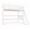 Picture of Emilia Solid Hardwood King Single Loft Bed – White