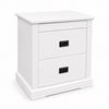 Picture of Melbourne Bedside Table – White 3 Drawer with Top Jewellery Drawer – Fully Assembled