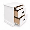 Picture of Melbourne Bedside Table – White 3 Drawer with Top Jewellery Drawer – Fully Assembled