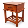 Picture of Matata Bedside Table – Antique Oak 1 Drawer with Open Shelf – Semi Assembled