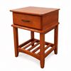 Picture of Matata Bedside Table – Antique Oak 1 Drawer with Open Shelf – Semi Assembled