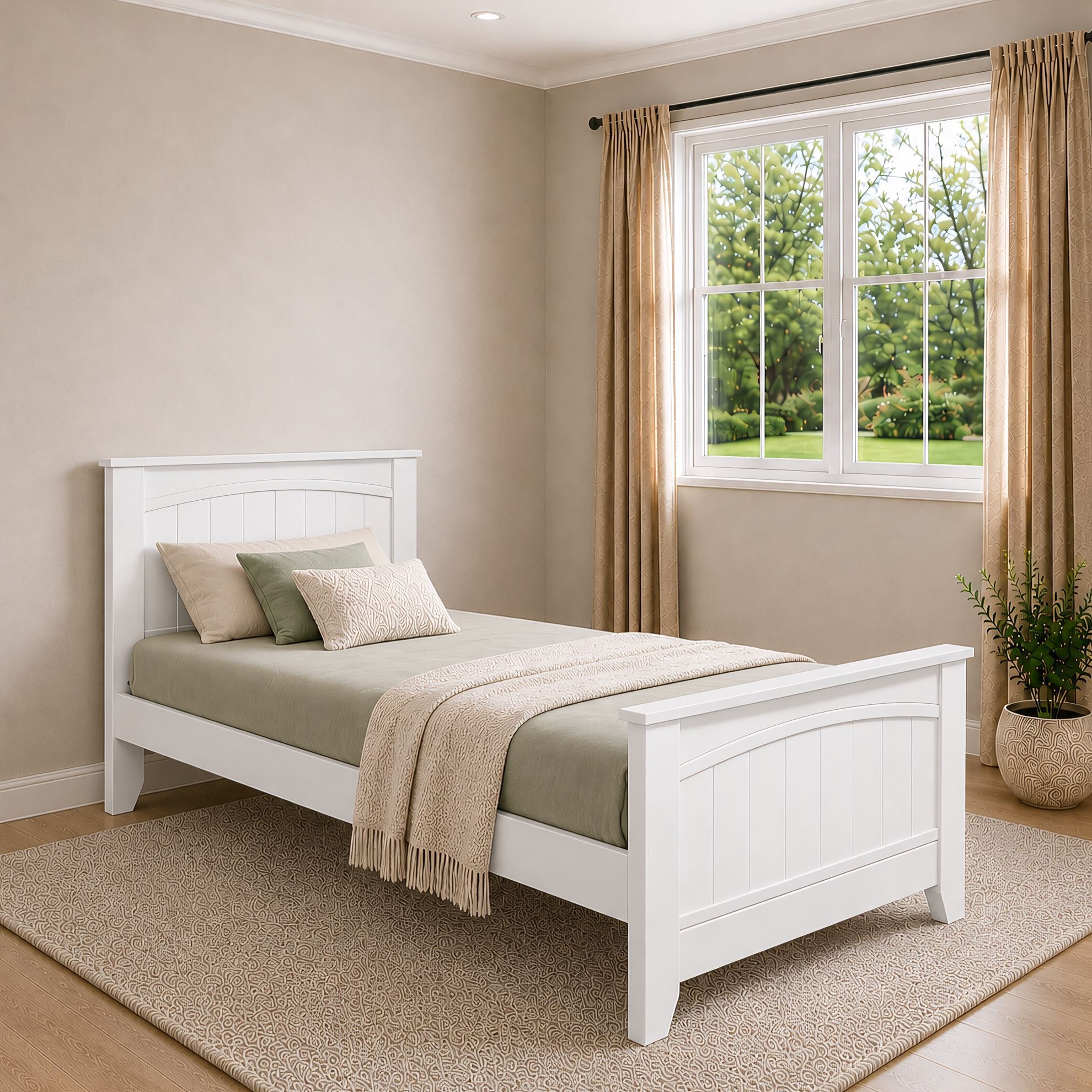 Emilia king Single Bed Pop-Up Trundle & 2 Ma…