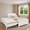 Picture of Eddie Solid Hardwood King Single Bed – White